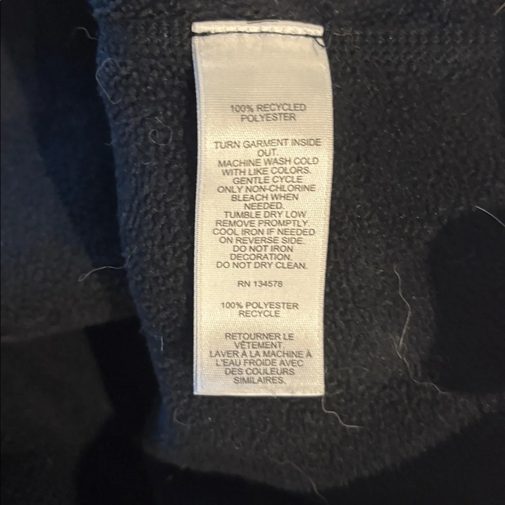 Vineyard Vines Blue Fleece with Black Trim